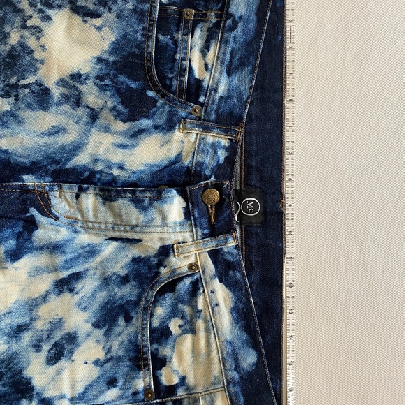 AUTHENTIC Alexander McQueen MCQ ACID WASHED DEMIN JEANS 31 - Picture 10 of 16